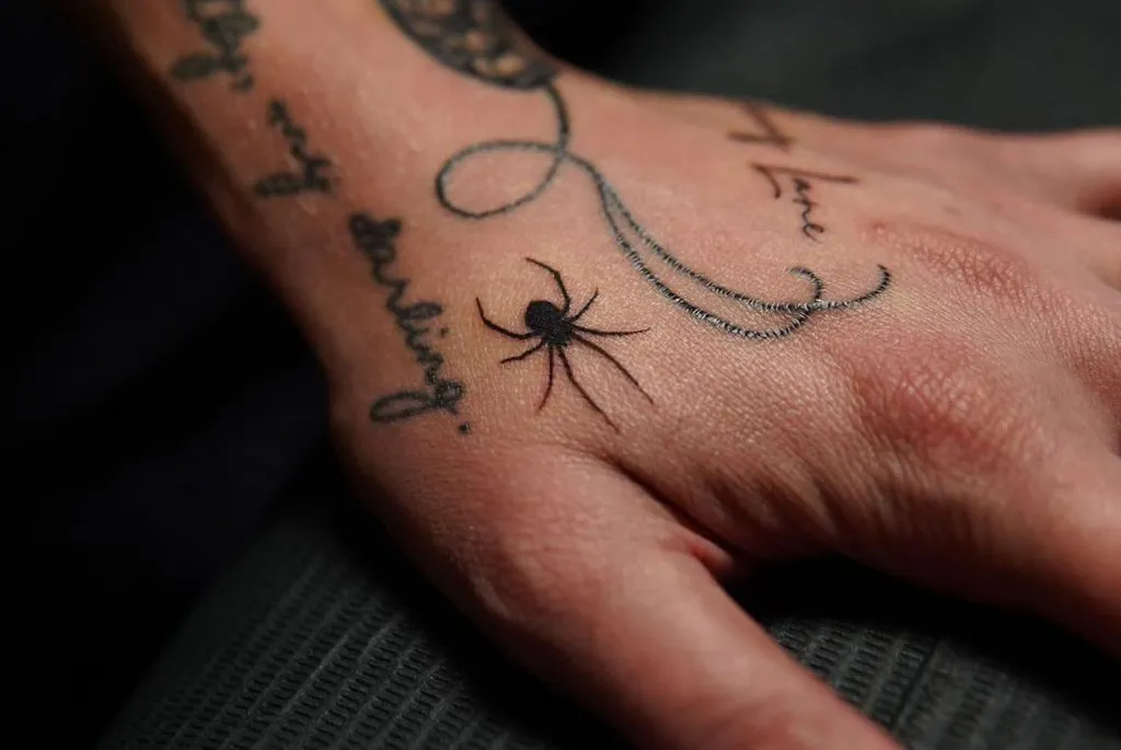 From Web to Skin:10 Fantastic Spider Tattoo Designs